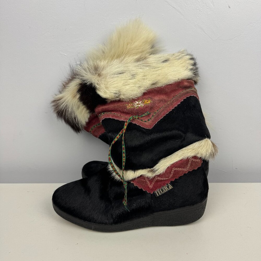 Tecnica Fur Boots Women's Size 7